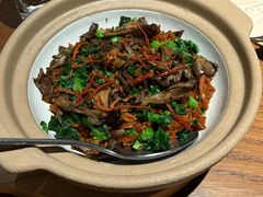 鸡枞菌油菜饭片-自如ZSPACE四合院艺术餐厅