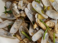 葱姜炒蛏子-前王院•巧克力海鲜市集餐厅(万平口店)