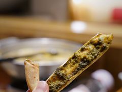蟹黄烤蟹腿-加奈日本料理