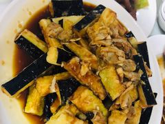 蛤蜊肉拌茄子-华春餐馆(鱼山路店)