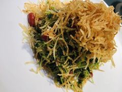 巧拌豆苗-四季民福烤鸭店(王府井灯市口店)