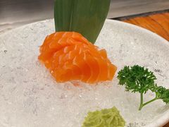 三文鱼刺身-赤坂亭·M9和牛烧肉·铁板烧·日料398放题(长泰广场店)
