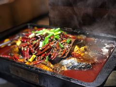 -探鱼·鲜青椒爽麻烤鱼(苏宁广场店)