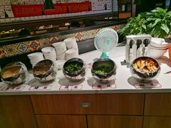 自助调料区-李子坝梁山鸡(北碚万达五鸡哥店)