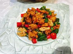 线线辣子炒鸡块-汉唐宴长安食府