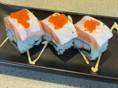 三文鱼腩寿司卷-万岁寿司(万国店)