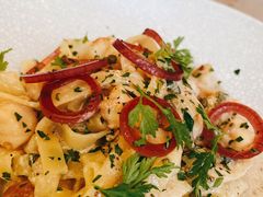 扇贝鼠尾草奶油意面-RAC BAR(安福路店)