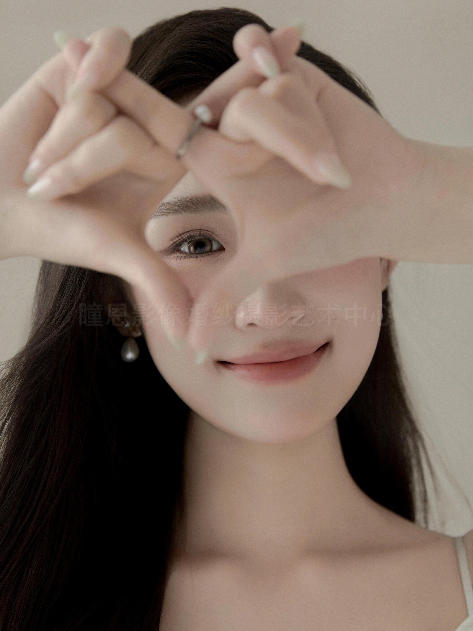 年轻人的极简韩式婚纱照91干净简约真的爱