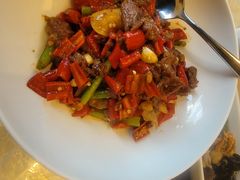 小炒鲁西南黄牛肉-明湖楼·经典鲁菜山东海鲜(大明湖店)