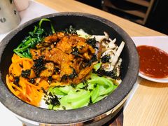 芝士五花肉拌饭-韩宫宴烤肉·料理(宝山万达店)