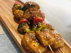 沙嗲烤串-七色云蔬食(喜邻里店)