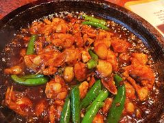 酱爆石锅蛙-绿茶餐厅(蓝色港湾店)