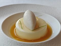 柚子慕斯茉莉花冰沙白柚-福楼法餐厅FLO