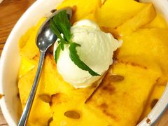 冰淇淋烤布雷-新白鹿餐厅(百联中环店)