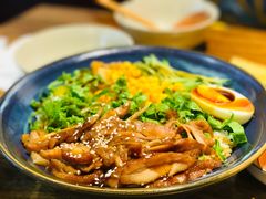 照烧鸡肉饭-汤去三面(骆驼店)