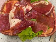 阿婆秘制陈年火腿片-阿婆情腊排骨火锅(忠义店)