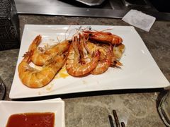 黑胡椒烤虾-大渔铁板烧(花园道店)