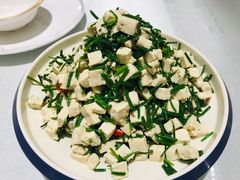 沙葱拌豆腐-宁夏国强手抓羊肉·清真菜(未央路凤三店)