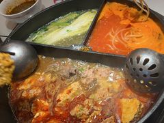 -热火朝天鲜切牛肉火锅(南强街巷店)