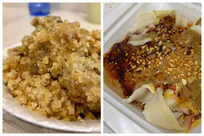 溜达着专门到北广济街这家小房子刘家来买粉蒸肉就俩字忒色最担心盛名