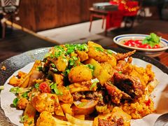 铁板大杂烩-贰醒·私房小院烧烤 (太古里店)