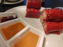 红米脆皮鲜虾肠-蝴蝶里·粤菜·点心(滨江龙湖店)