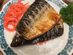 盐烤青花鱼-山杏yama-katsu·吉列炸物