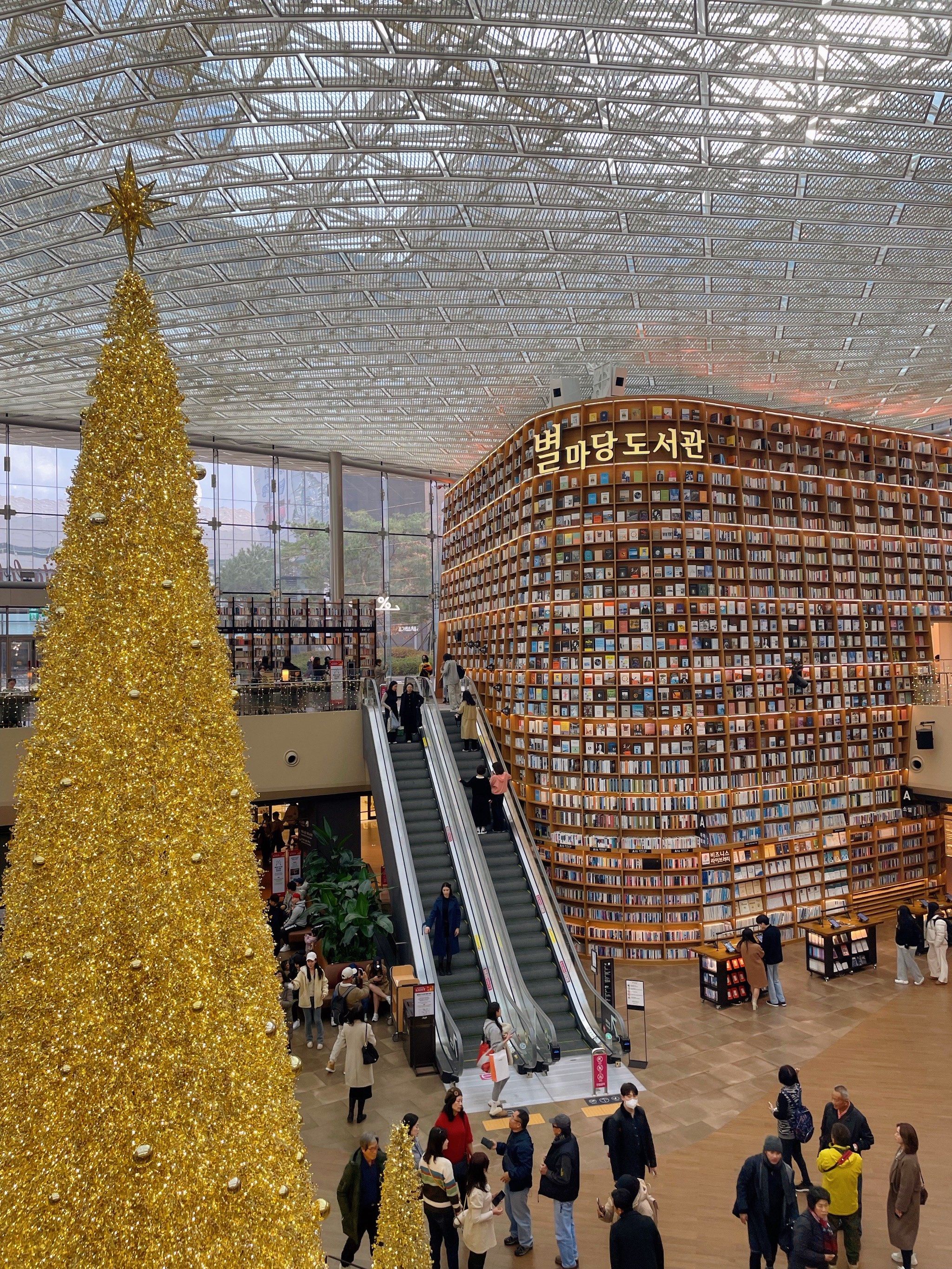 打卡| 韩国星空图书馆