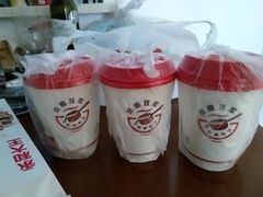 现磨豆浆-永和大王(解放东路店)
