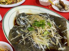清蒸多宝鱼-大哈福烧烤·海鲜·家常菜(延安三路店)