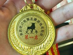 第一名的大黑牛奖牌！！-好玩工厂密室·鹅鸭杀·桌游拼豆电玩