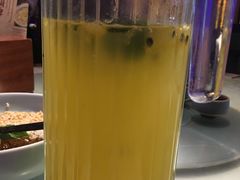 百香鲜橙汁-绿茶餐厅(松江万达店)