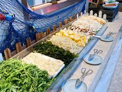 自助取餐区-菲住布渴酒店自助餐厅(阿里巴巴西溪园区店)