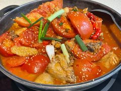 -贵州辣子鸡番茄鸡