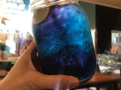 -蝶豆花蓝面条