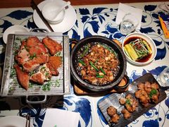 酱爆石锅蛙-绿茶餐厅(王府井永宁门店)