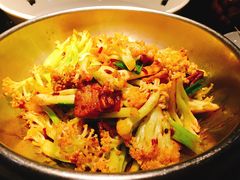 铁锅有机菜花-旺顺阁鱼头泡饼(常营店)