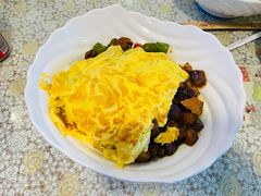 茄子肉丁小公鸡双拼拌面-文三里屯面馆(三里屯店)