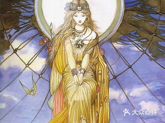 这组插画出自日本插画艺术家天野喜孝很多人称天野喜孝的
