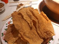 炸豆皮-北京老门框爆肚涮肉馆(锦业路店)