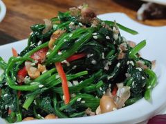 凉拌菠菜-清真新疆叶尔羌烤肉店(新香洲店)