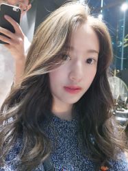 甜美公主卷➕蜂蜜奶茶色，何阳-意念造型