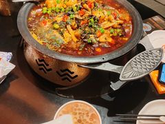 -探鱼·鲜青椒爽麻烤鱼(广州花都来又来店)