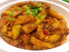 鱼香茄子煲-千日贺茶餐厅(高新万达店)
