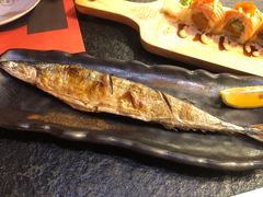 柠檬烤秋刀鱼-喜寿司(金狮广场店)