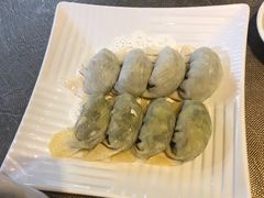 秘制西洋菜饺-金海阁海鲜火锅