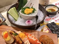 顶级火炙拼盘-古田居·特色寿司料理(骏欣中心店)