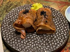 m7黑松露和牛寿司-炙柒Sekinana·精致料理 烧鸟·铁板烧(海上世界店)