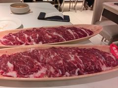 匙皮肉-左庭右院鲜牛肉火锅(金山万达店)