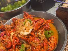 蒜蓉母龙虾-叁宝烤肉·西安烧烤(东三爻店)
